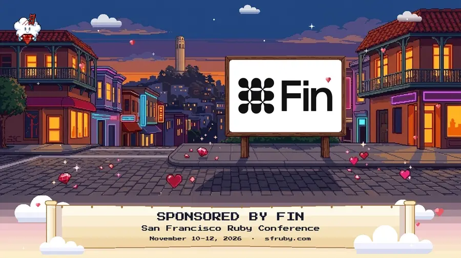 Fin's pixel card