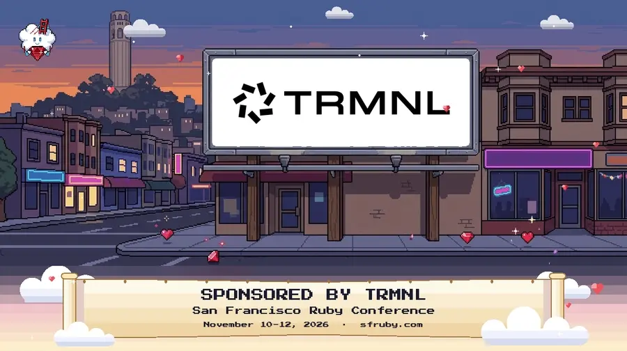 TRMNL's pixel card