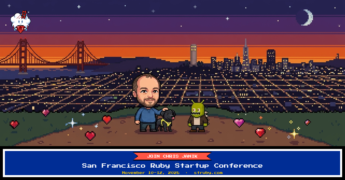 Chris Janik's pixel card