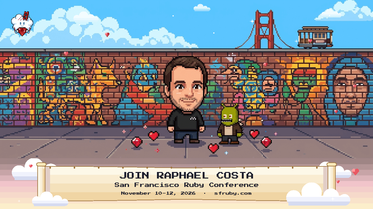 Raphael Costa's pixel card