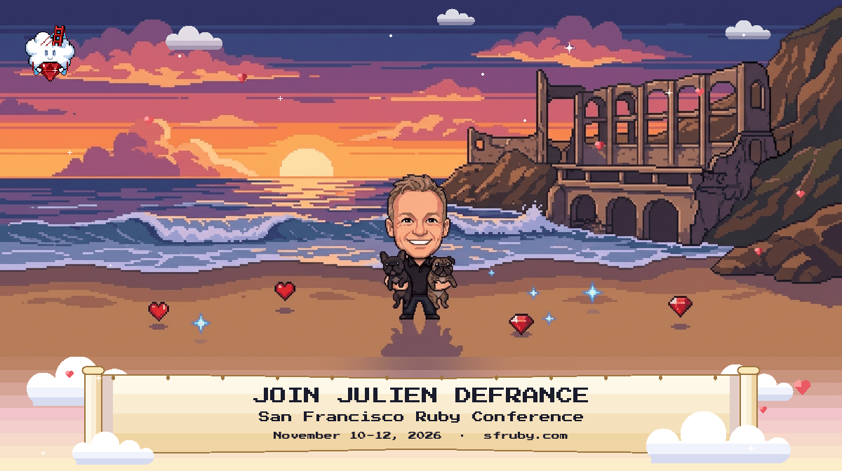 Julien DeFrance's pixel card