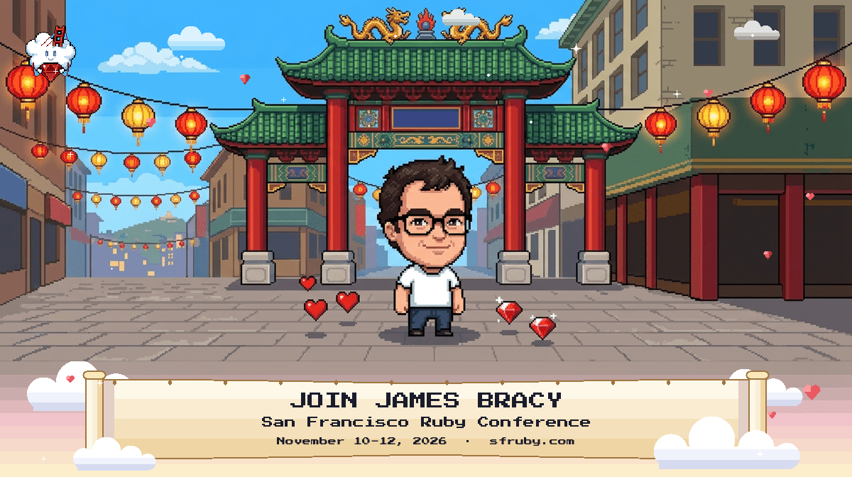 James Bracy's pixel card
