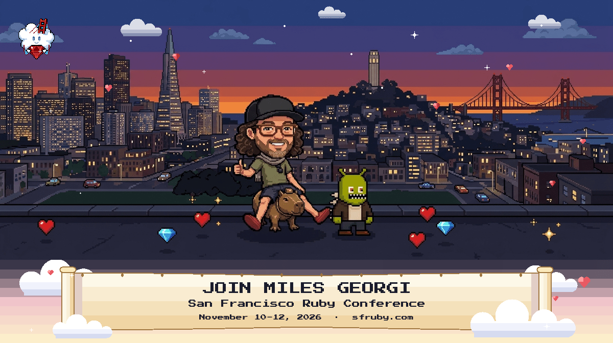 Miles Georgi's pixel card