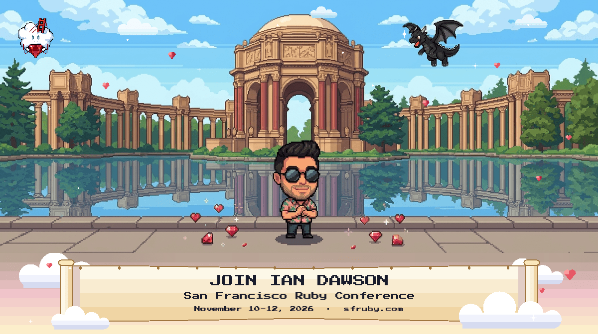 Ian Dawson's pixel card