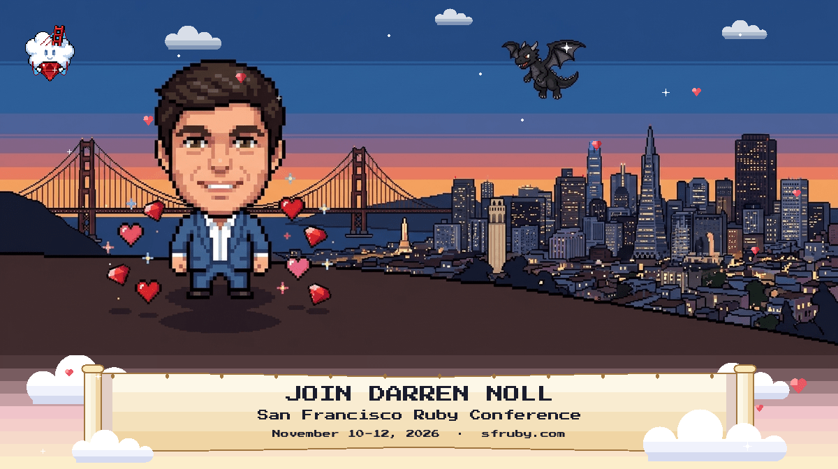 Darren Noll's pixel card