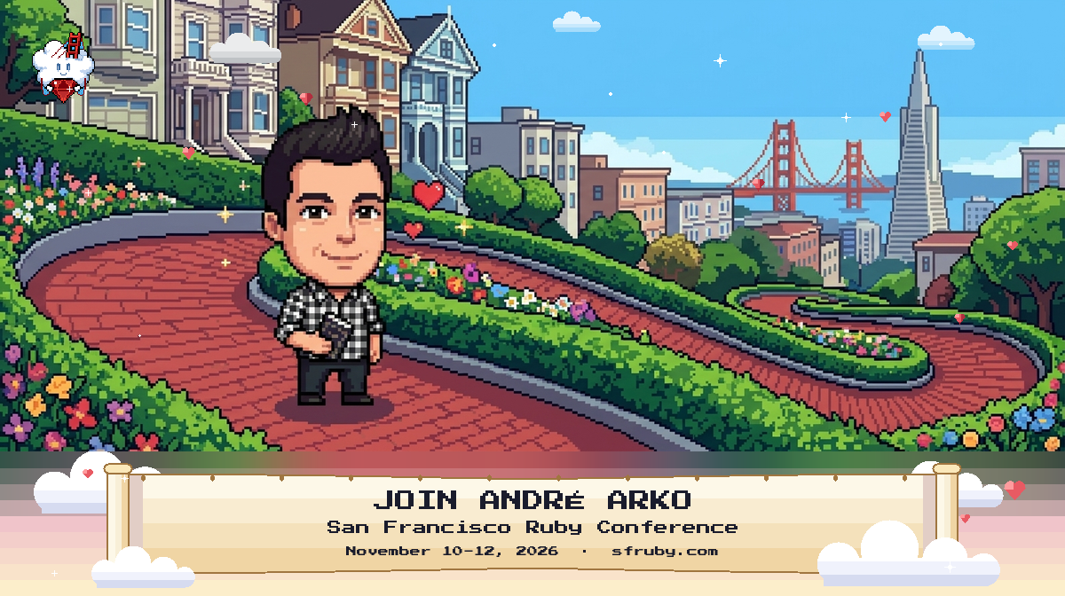 André Arko's pixel card